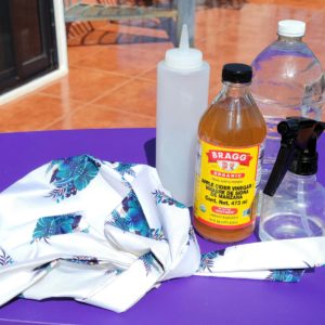 simple tools for DIY hard water haircare